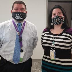 Mr. Bosco and Mrs. Laursen 